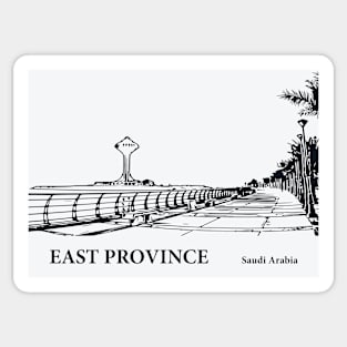 East Province - Saudi Arabia Sticker